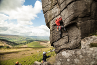 Climbing blind