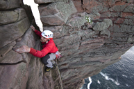 Climbing blind